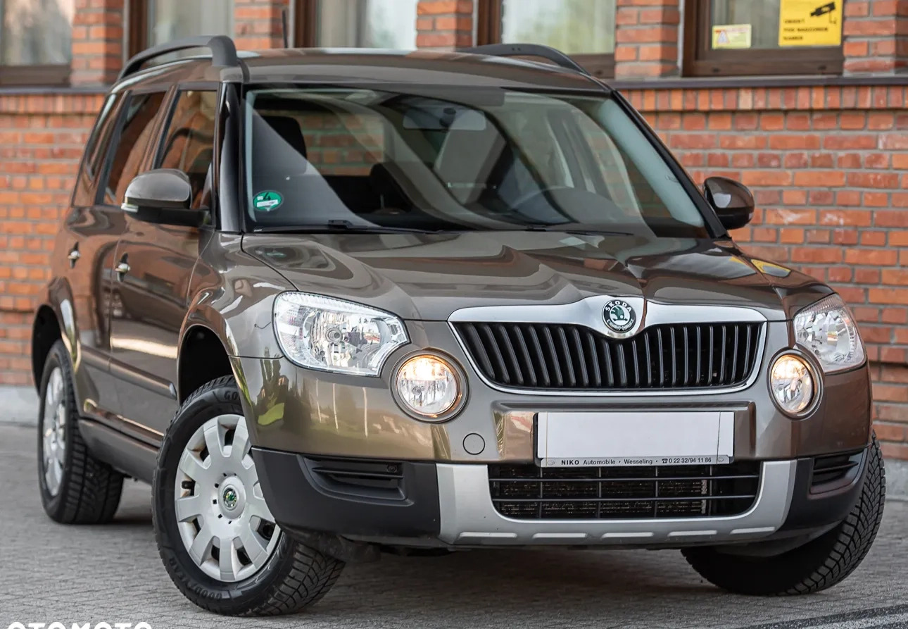 Skoda Yeti cena 30990 przebieg: 185000, rok produkcji 2013 z Radom małe 326